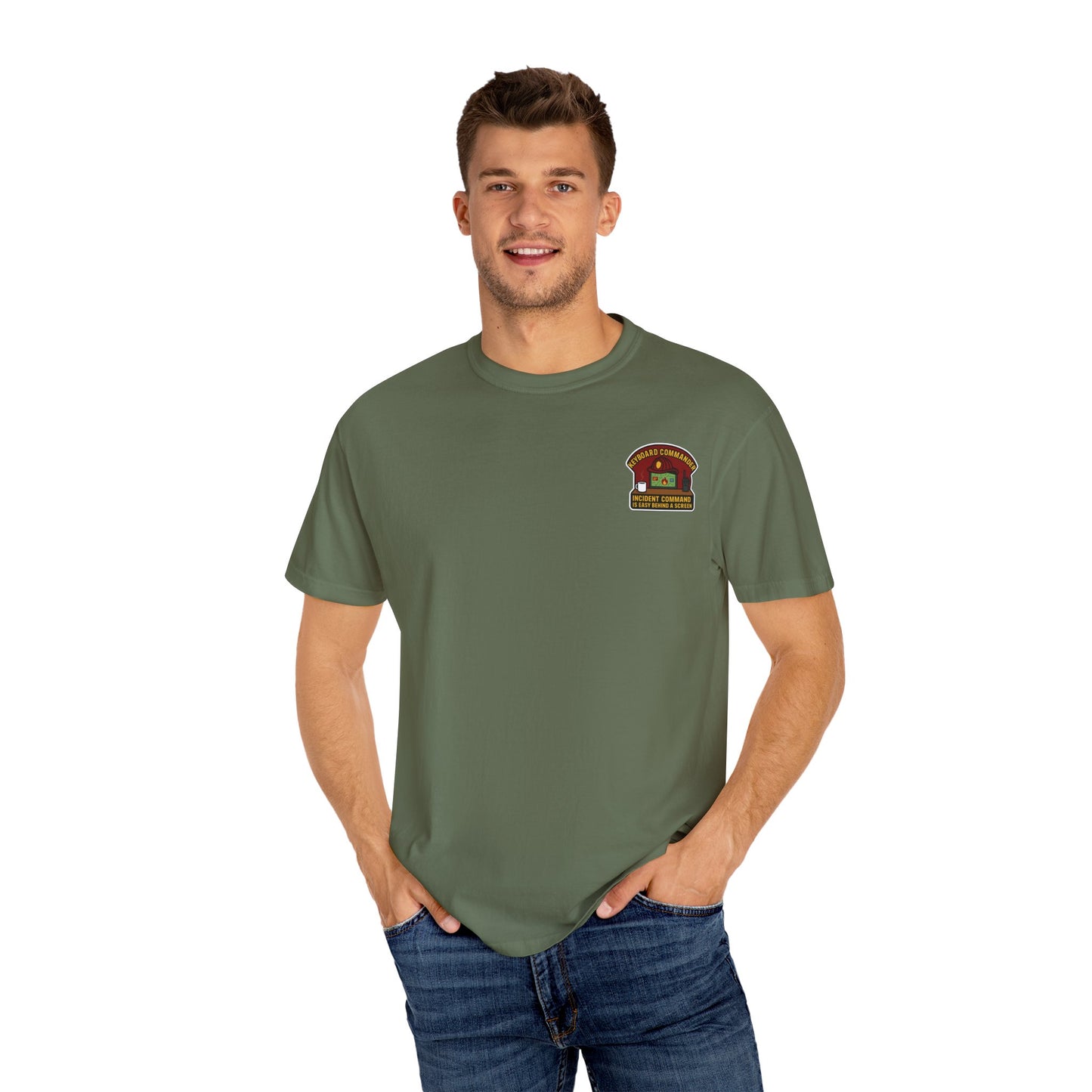 Keyboard Commander Unisex Garment-Dyed T-Shirt