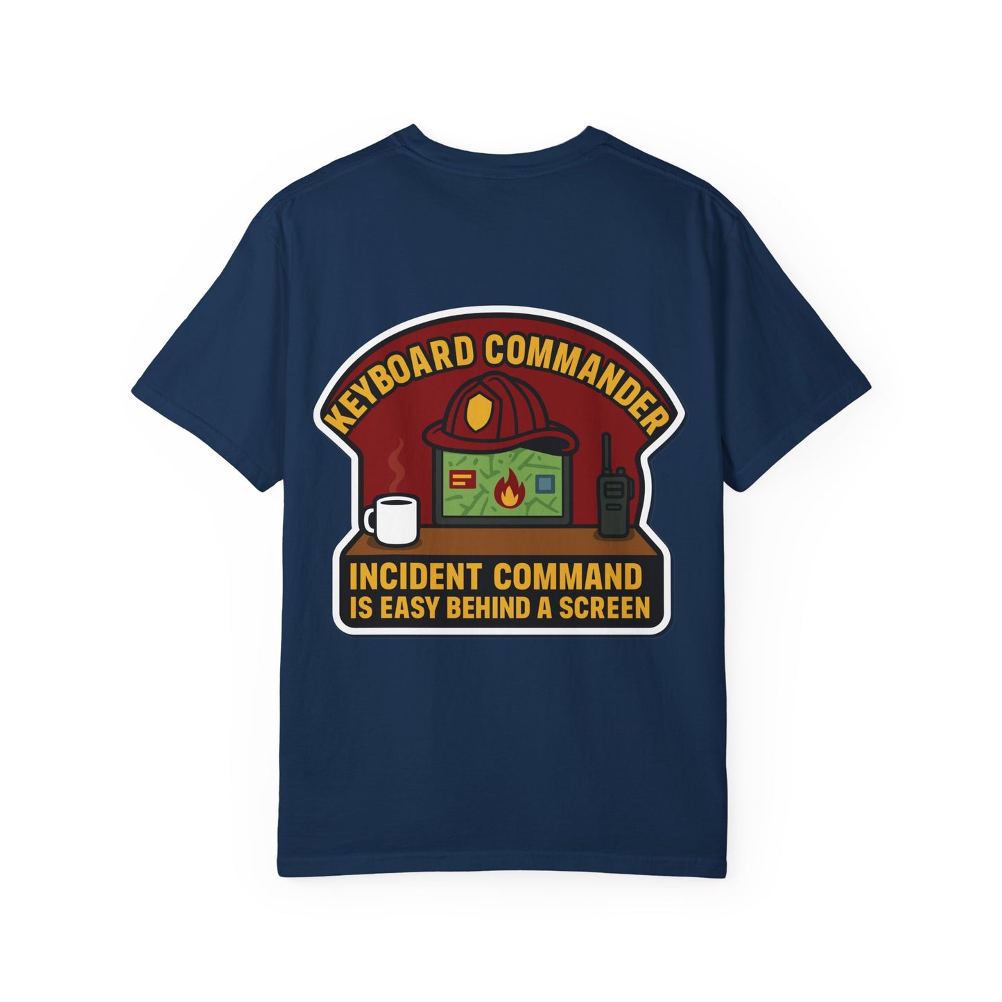 Keyboard Commander Unisex Garment-Dyed T-Shirt