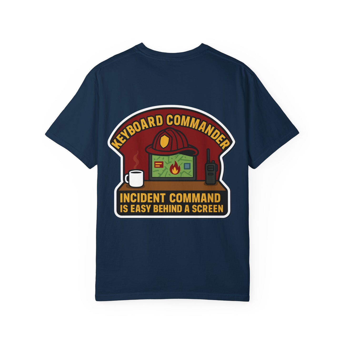 Keyboard Commander Unisex Garment-Dyed T-Shirt
