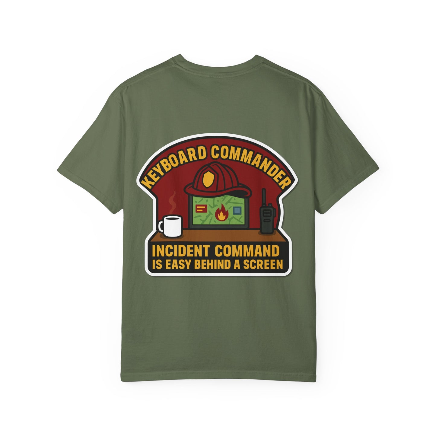 Keyboard Commander Unisex Garment-Dyed T-Shirt
