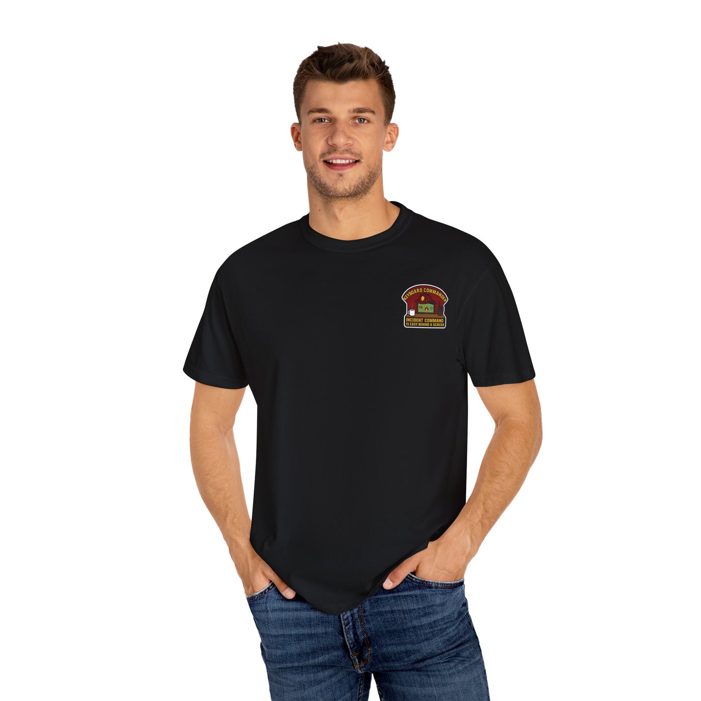 Keyboard Commander Unisex Garment-Dyed T-Shirt