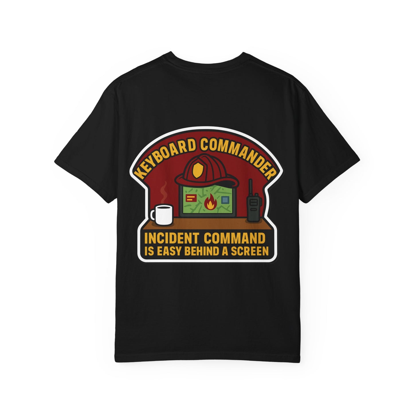 Keyboard Commander Unisex Garment-Dyed T-Shirt