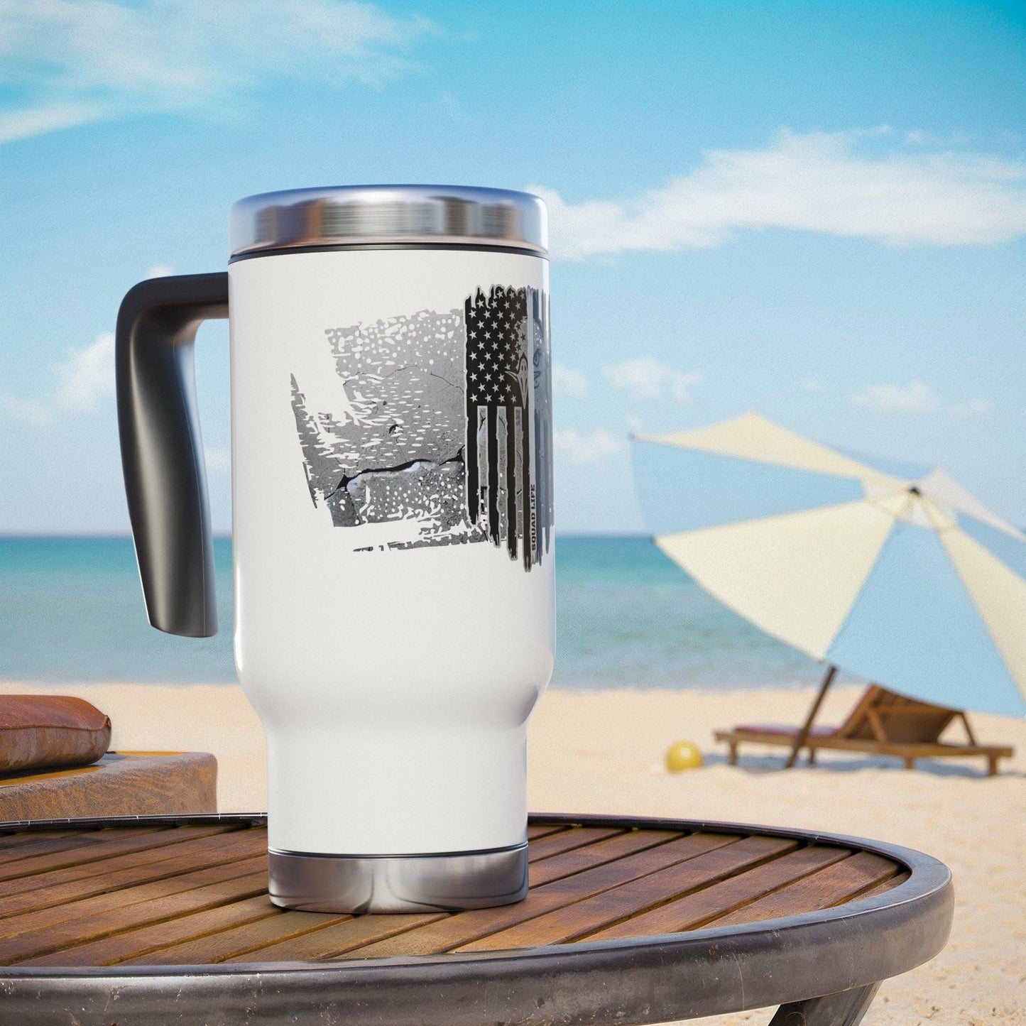 Corrections Blackout Stainless Steel Travel Mug