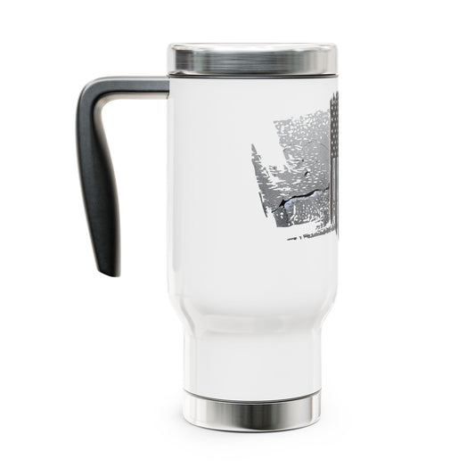 Police Blackout Stainless Steel Travel Mug