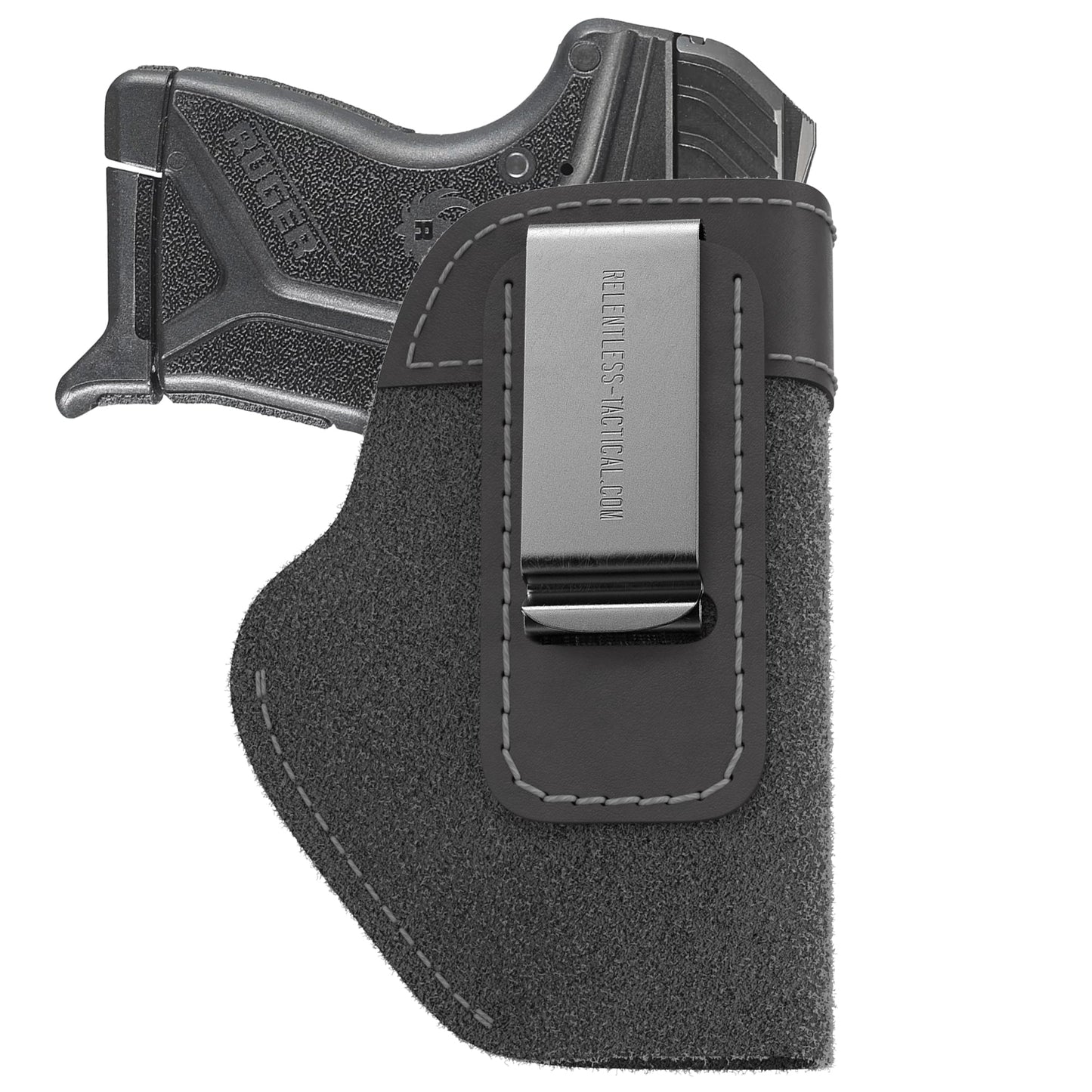 The Ultimate Suede Leather IWB Holster - Small Size | Fits Ruger LCP, LCP2, Sig P238, P290, S&W Bodyguard .380 and Most .380's - Lifetime Warranty - Made in USA