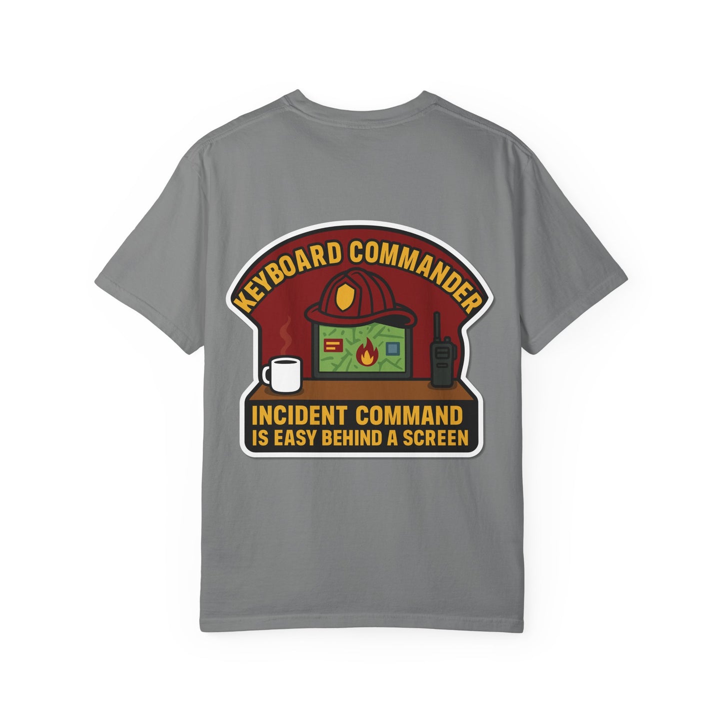 Keyboard Commander Unisex Garment-Dyed T-Shirt