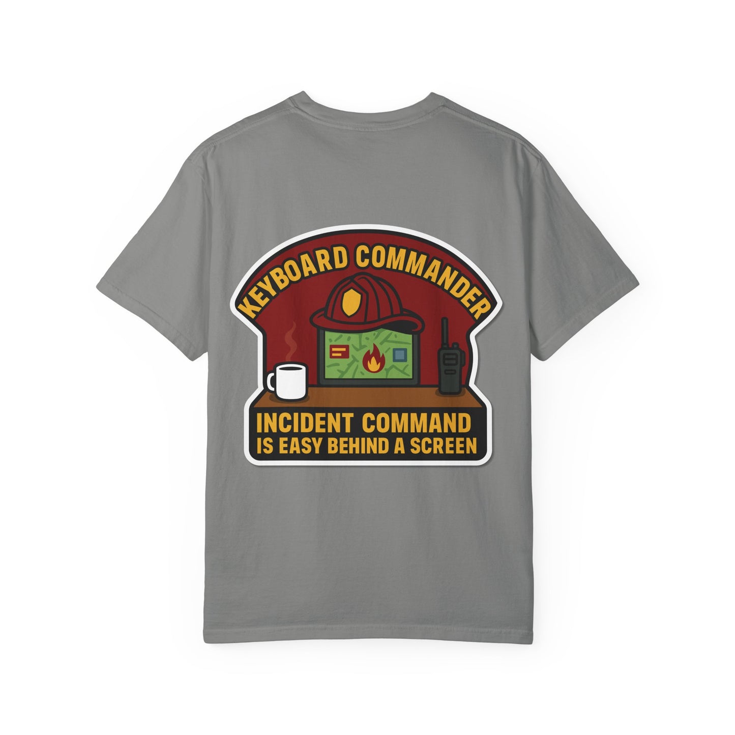 Keyboard Commander Unisex Garment-Dyed T-Shirt