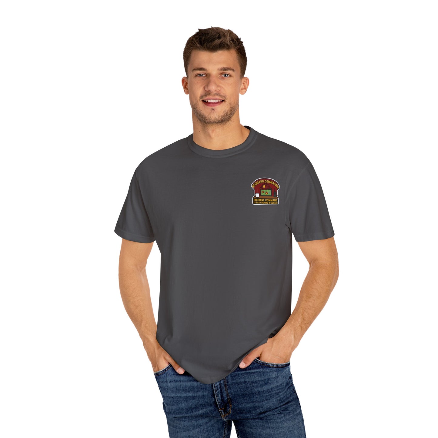 Keyboard Commander Unisex Garment-Dyed T-Shirt