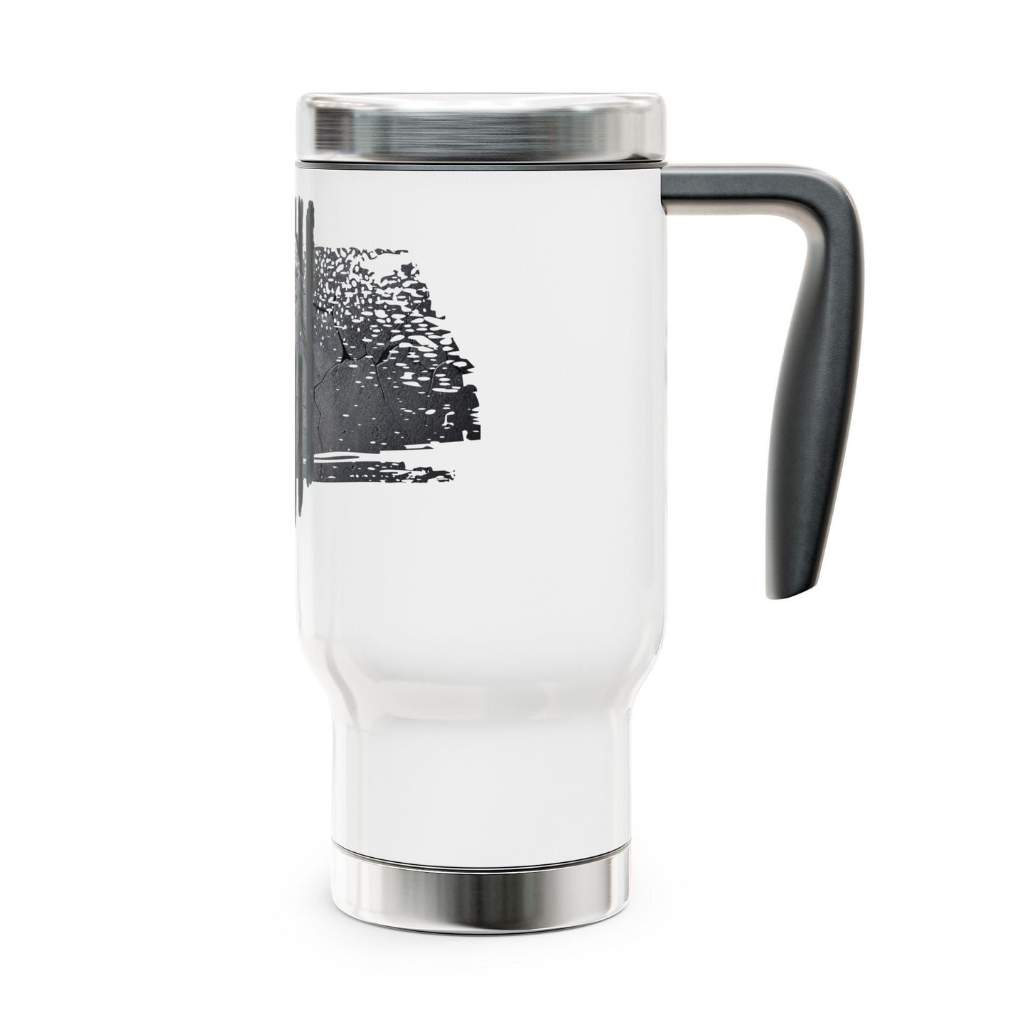 Firefighter Blackout Stainless Steel Travel Mug