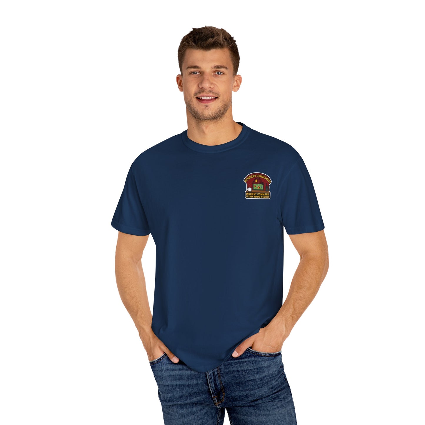 Keyboard Commander Unisex Garment-Dyed T-Shirt