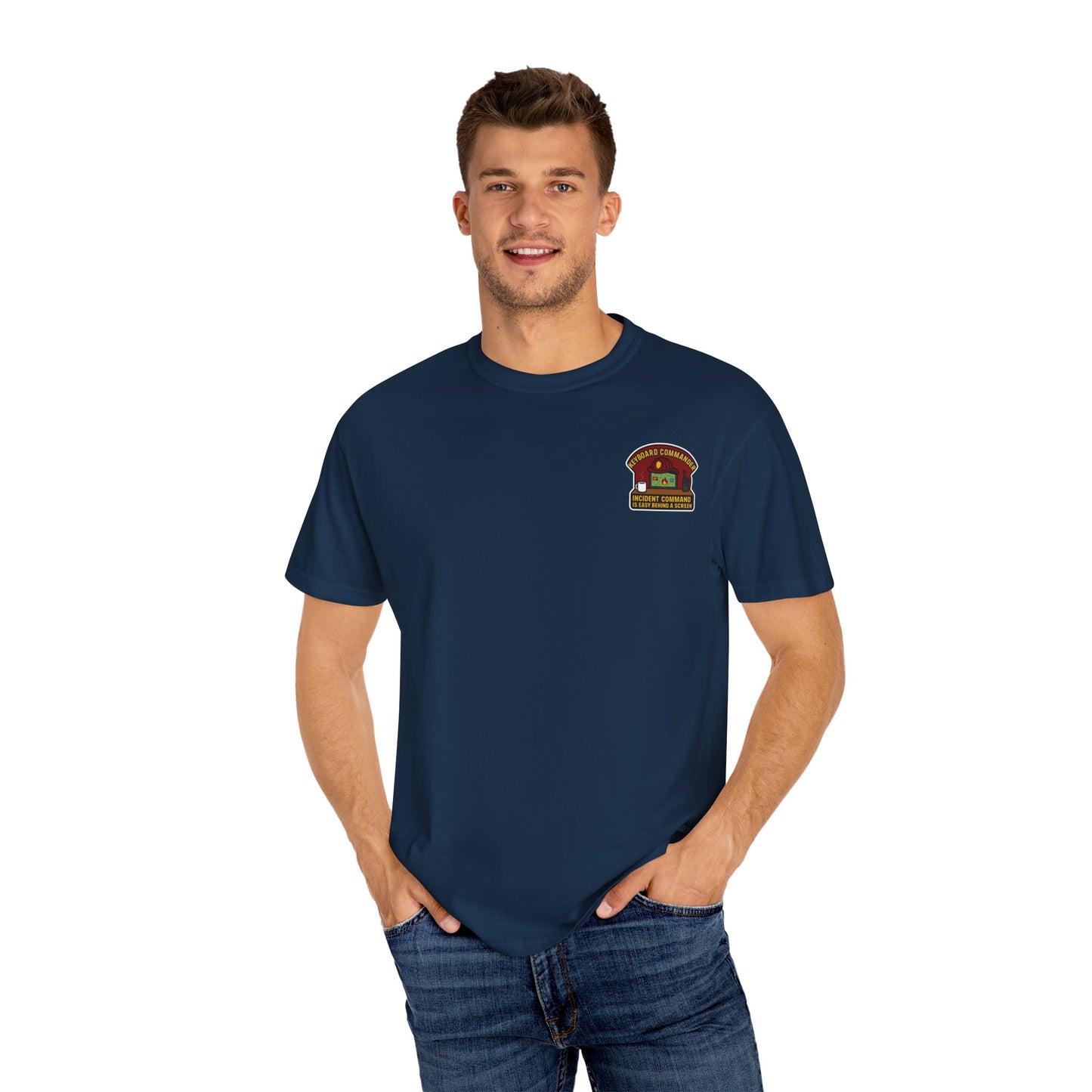 Keyboard Commander Unisex Garment-Dyed T-Shirt