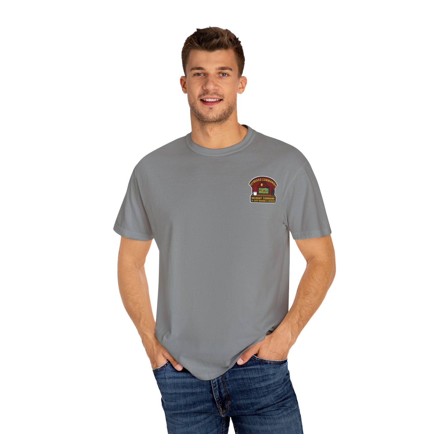 Keyboard Commander Unisex Garment-Dyed T-Shirt
