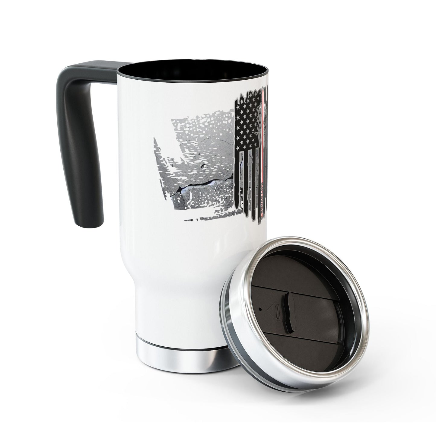 Nurse Blackout Stainless Steel Travel Mug