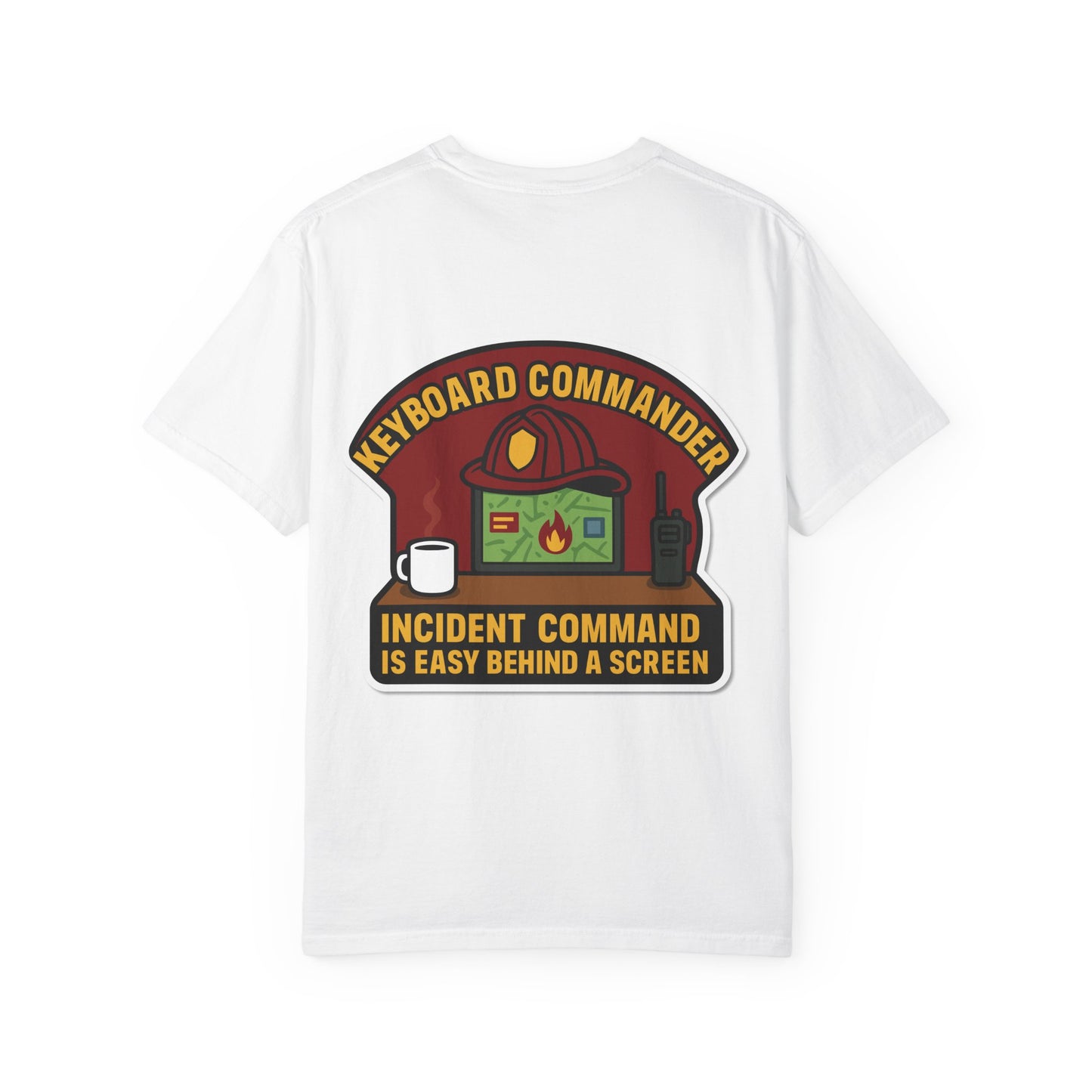 Keyboard Commander Unisex Garment-Dyed T-Shirt