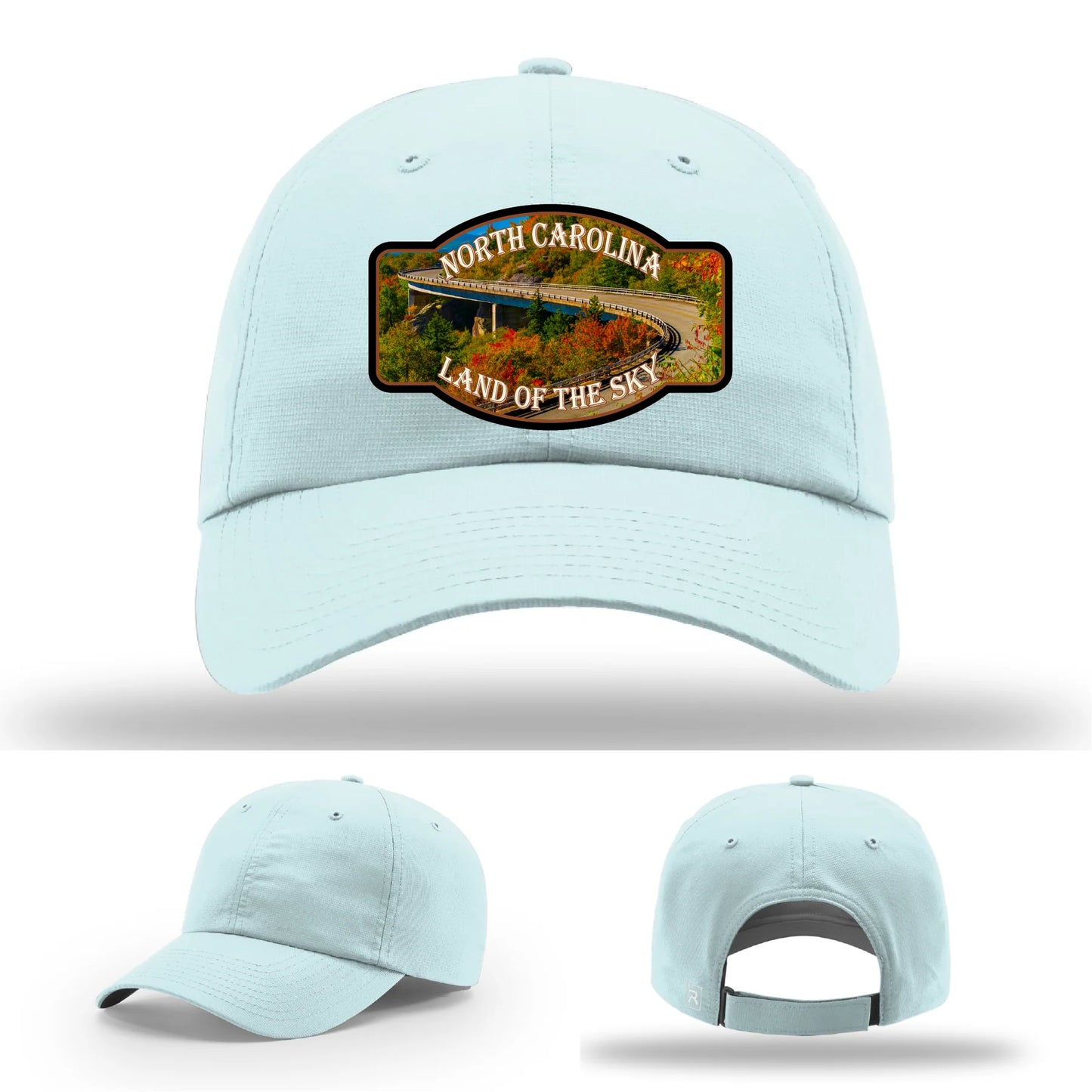 Land of the Sky Leather Patch Hat North Carolina