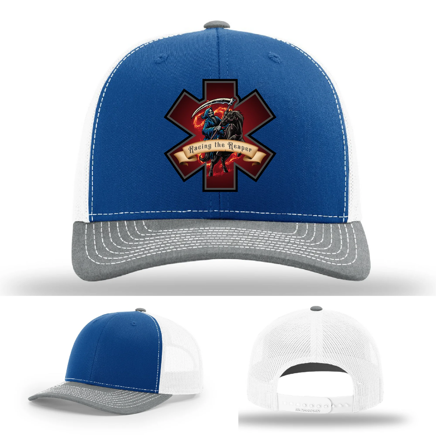 EMS Reaper Leather Patch Hat