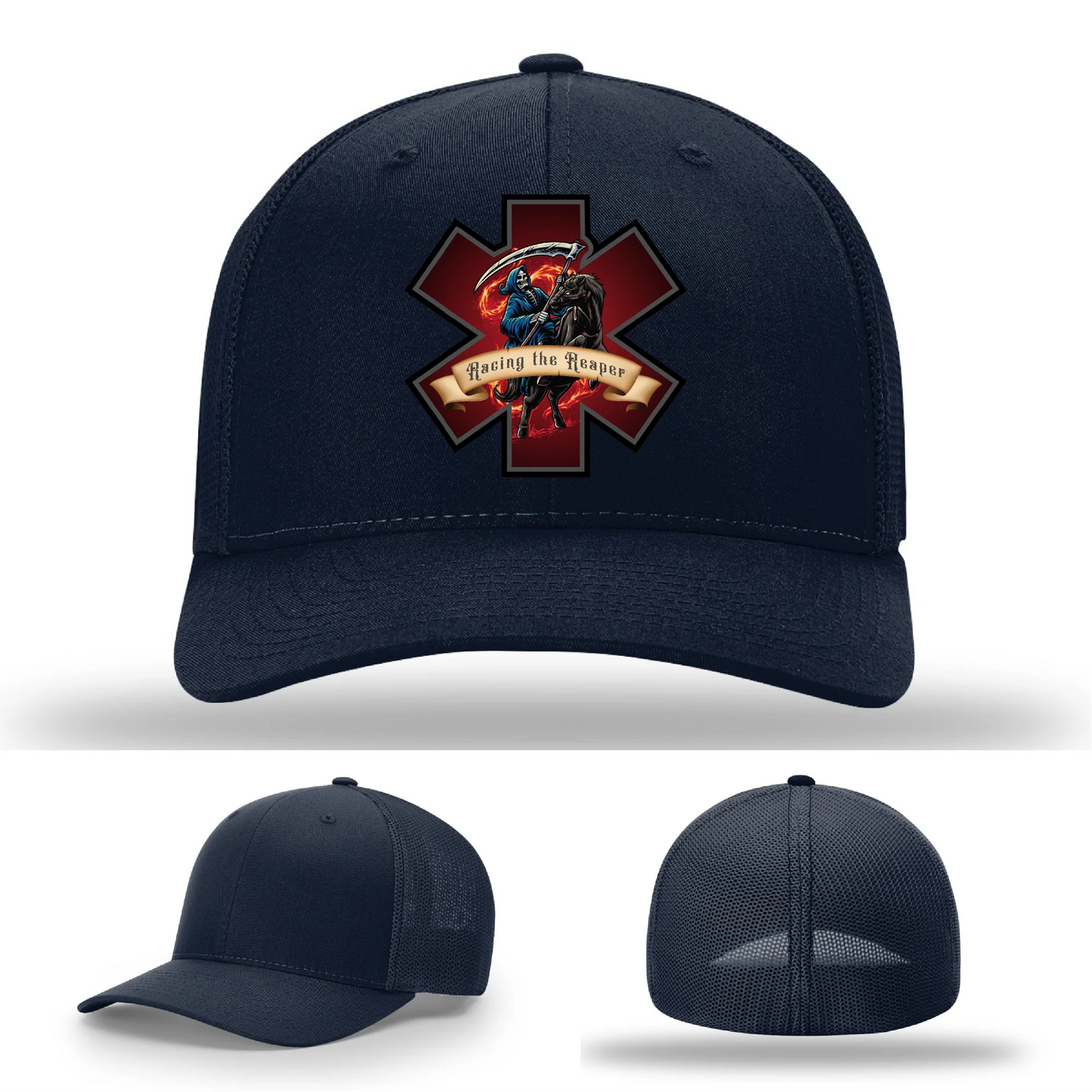 EMS Reaper Leather Patch Hat