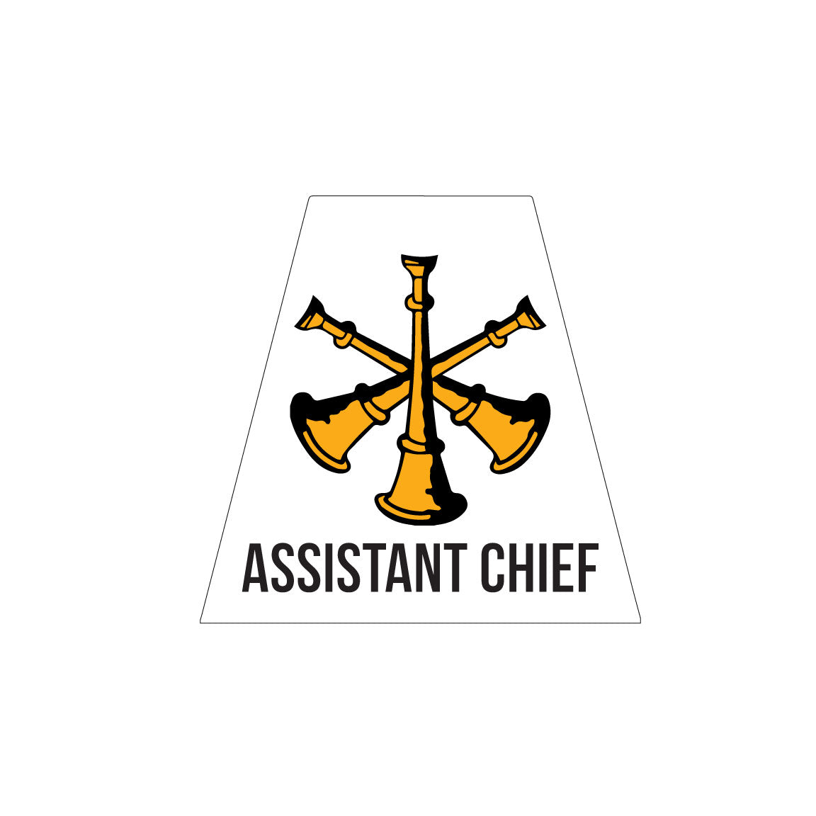 ASSISTANT CHIEF REFLECTIVE HELMET (TET) TETRAHEDRON