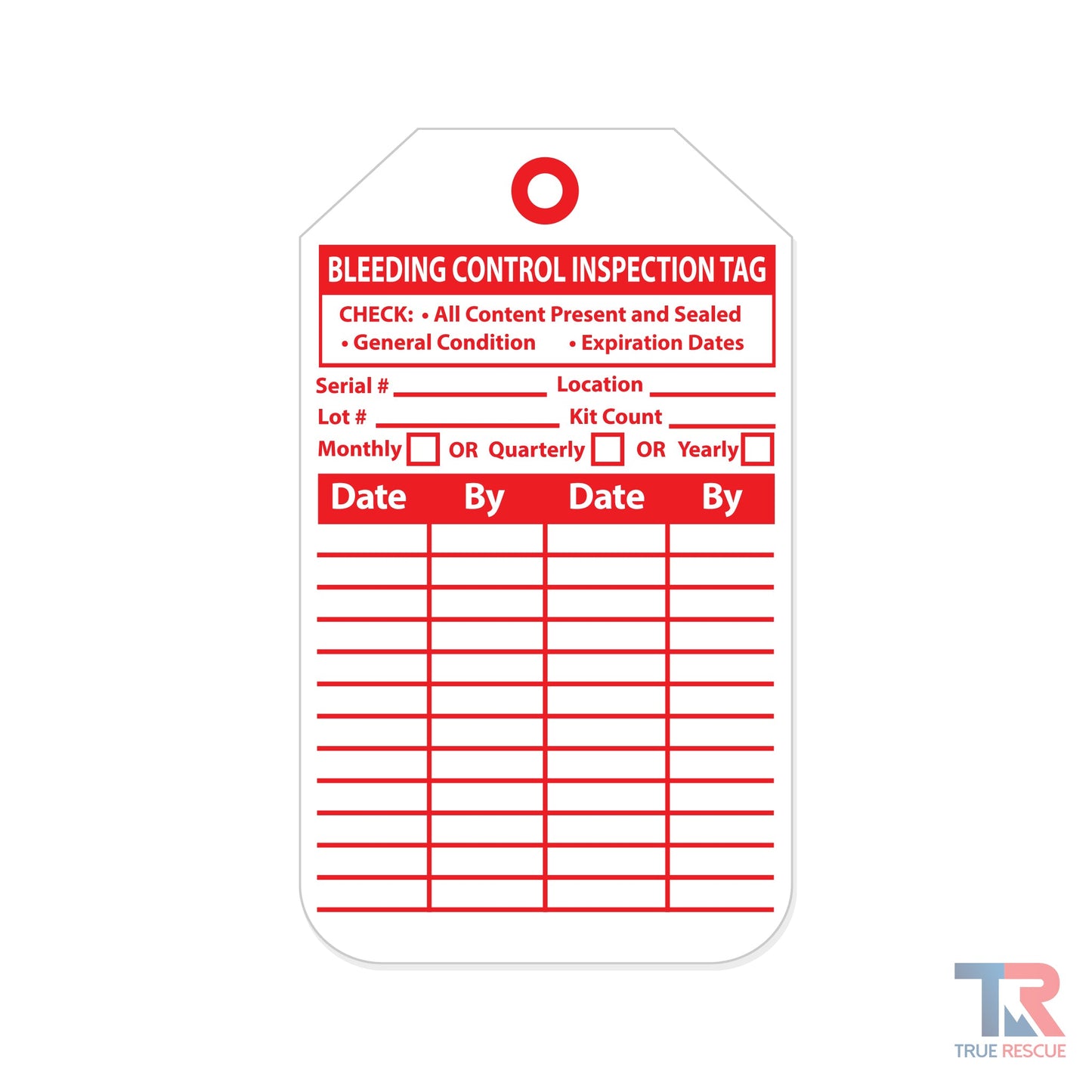 Inspection Tag