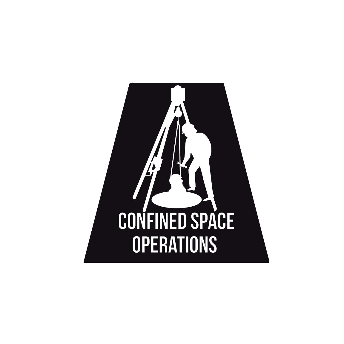 CONFINED SPACE OPERATIONS REFLECTIVE HELMET (TET) TETRAHEDRON