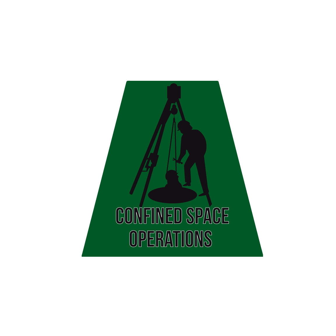 CONFINED SPACE OPERATIONS REFLECTIVE HELMET (TET) TETRAHEDRON