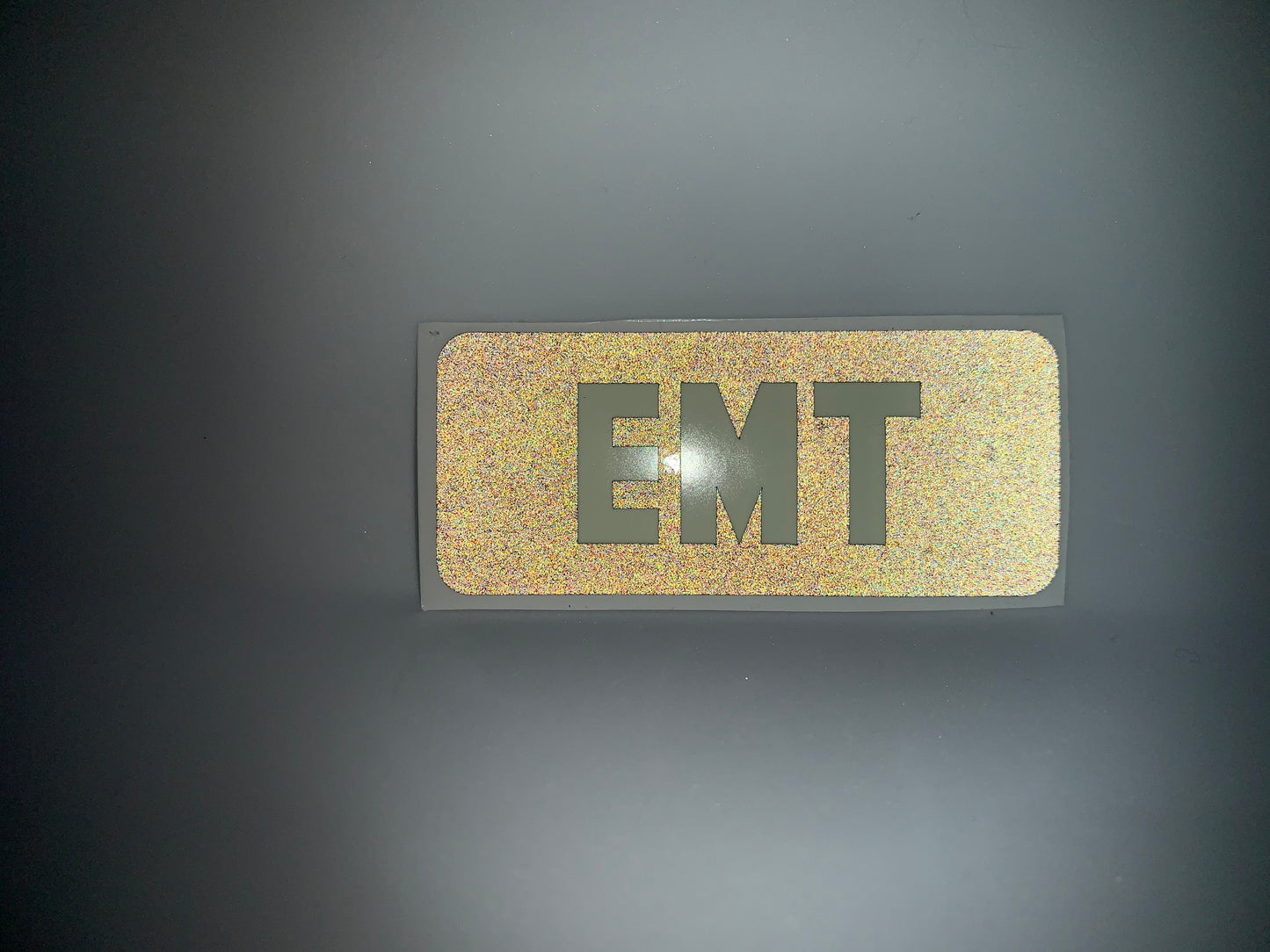 EMT REFLECTIVE GLOW IN THE DARK HELMET DECAL