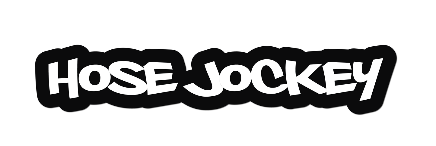 HOSE JOCKEY HELMET DECAL