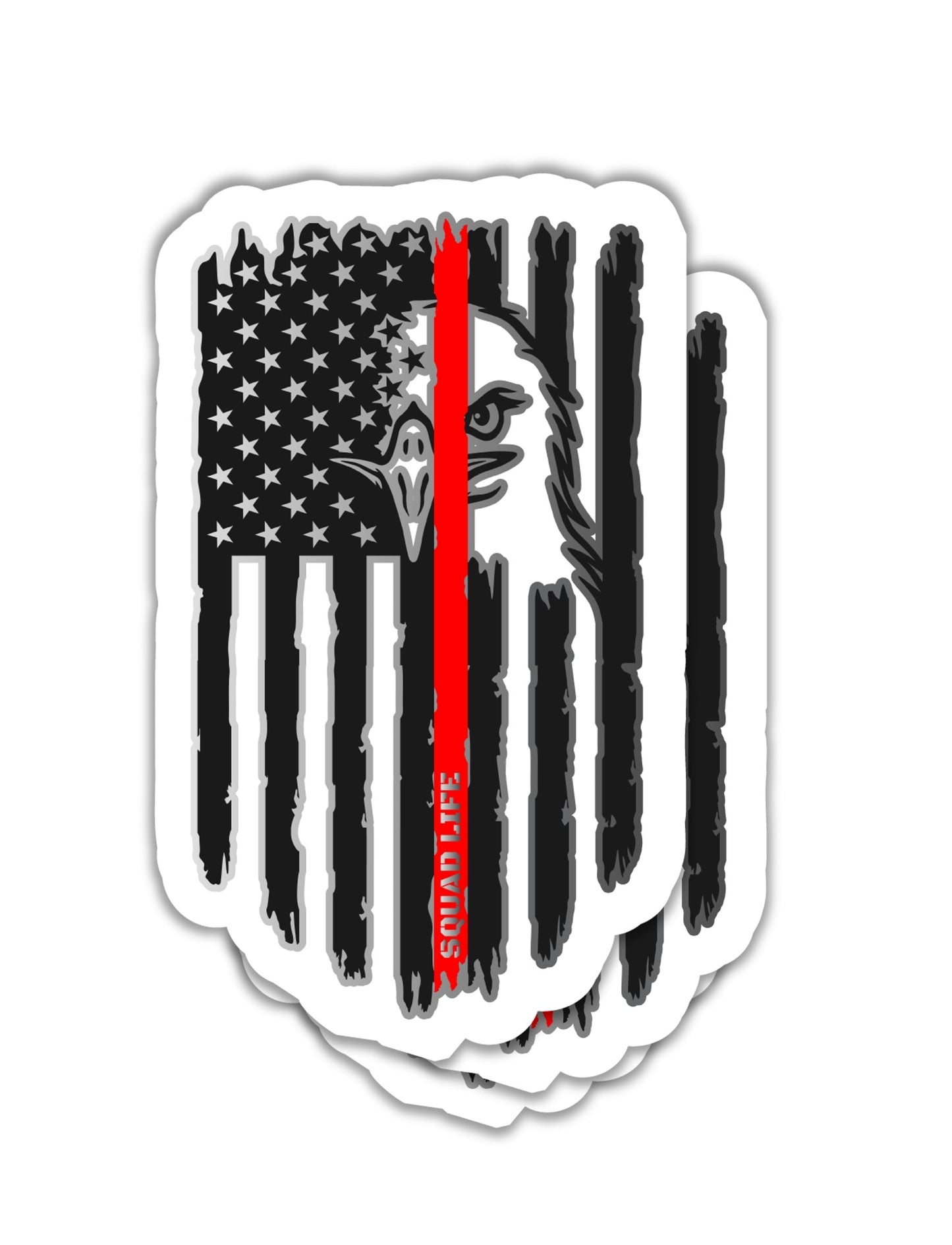 Squad Life Blackout Vinyl Stickers