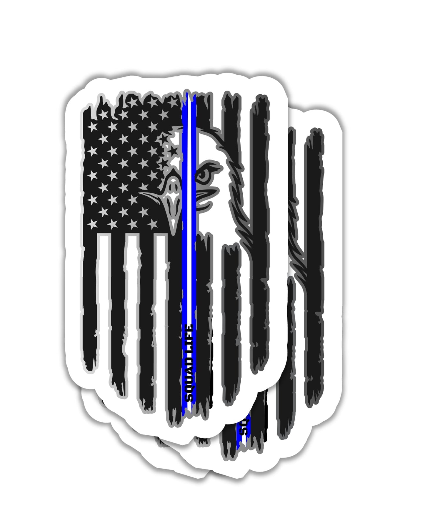 Squad Life Blackout Vinyl Stickers