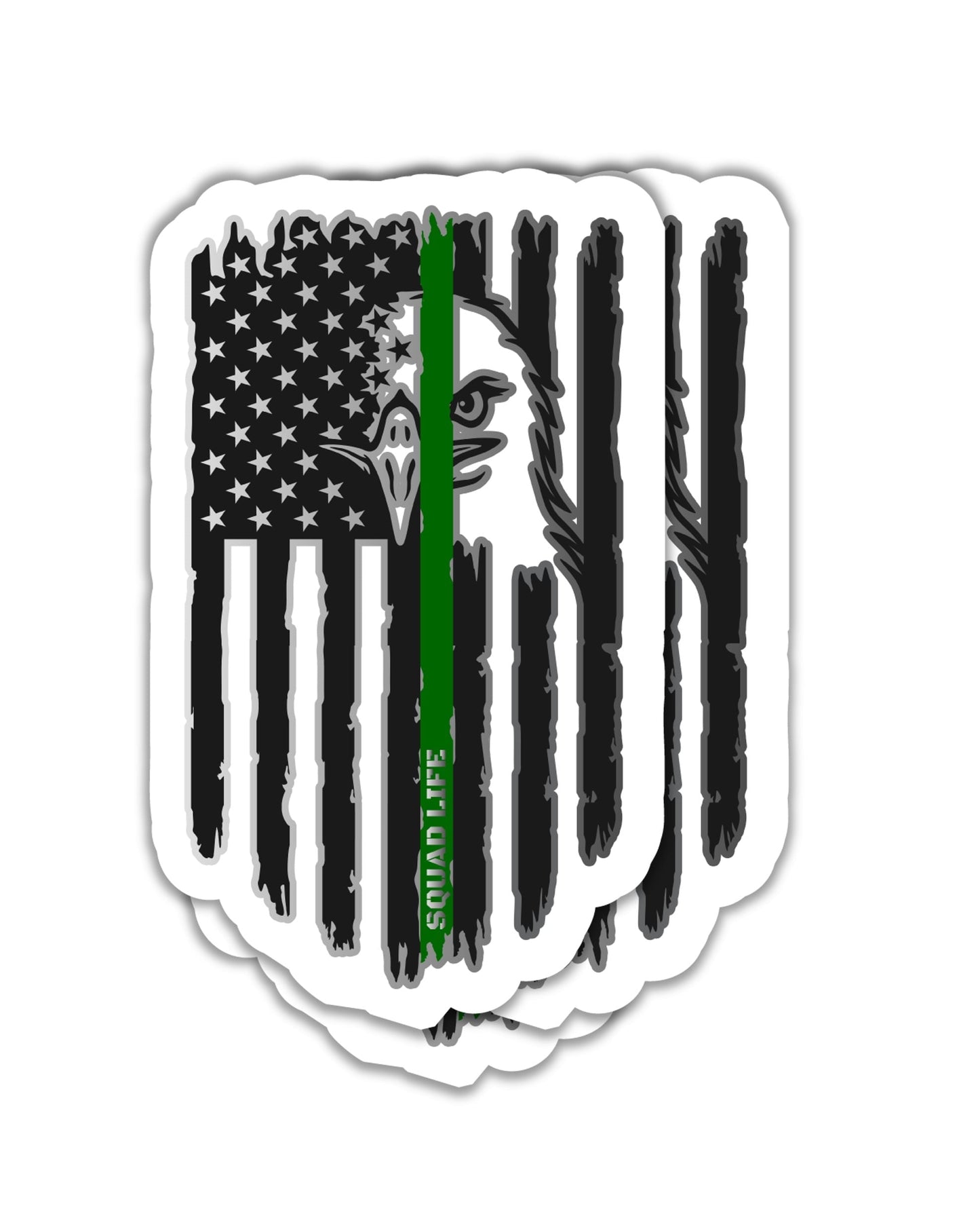 Squad Life Blackout Vinyl Stickers