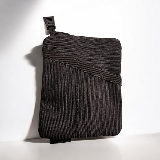 Black Tact-Pouch with OS PVC Patch