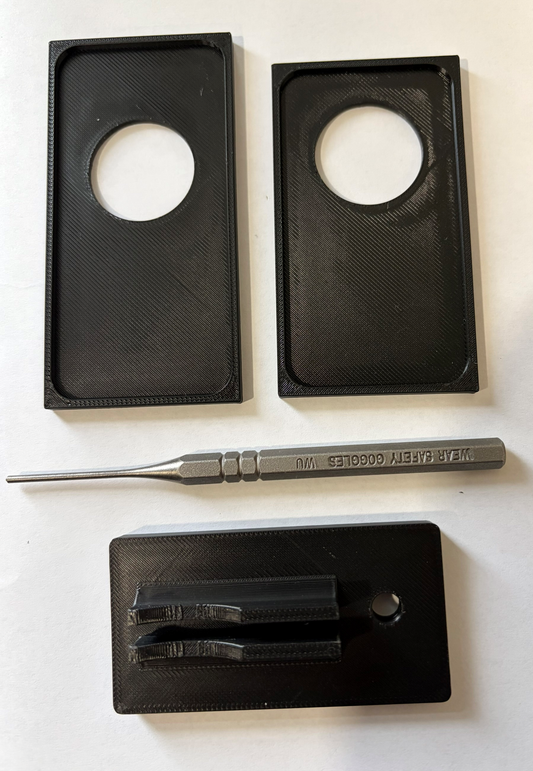 Minitor 6 & 7 Pager Clip Replacement with AirTag Holder