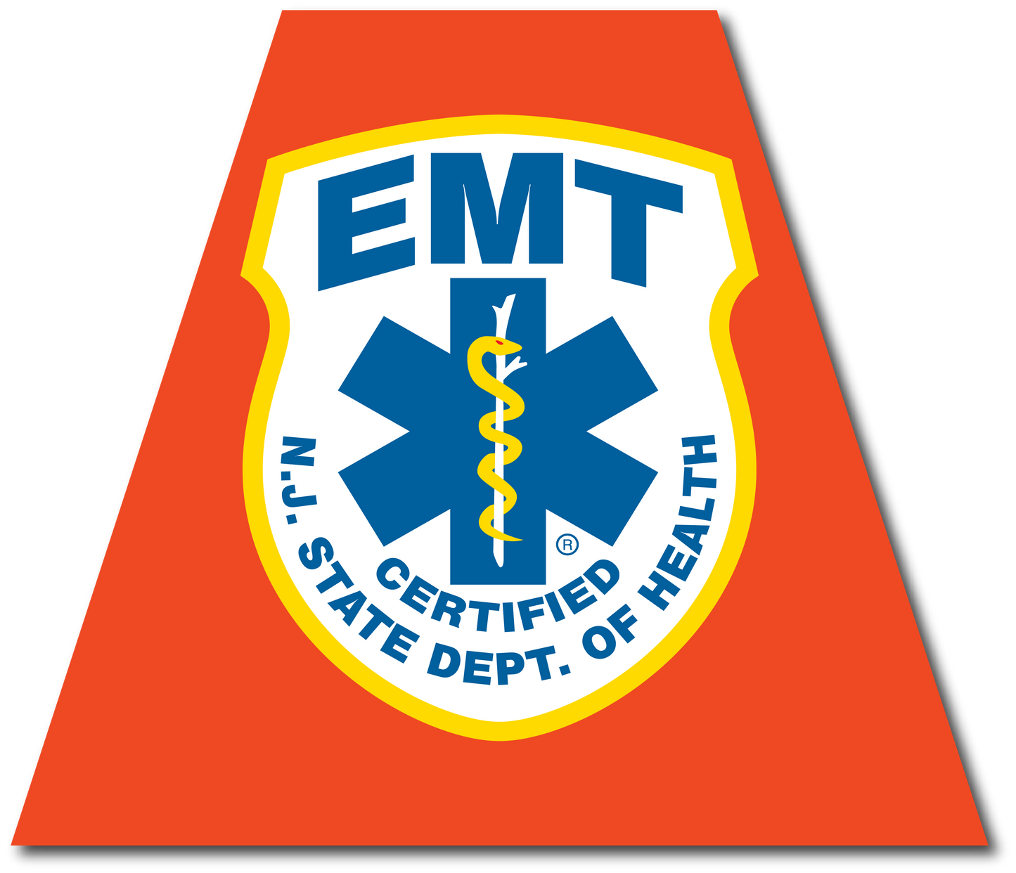 NEW JERSEY EMT REFLECTIVE HELMET (TET) TETRAHEDRON