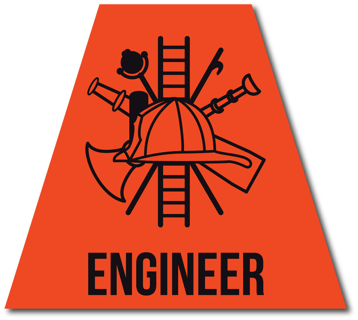 ENGINEER REFLECTIVE HELMET (TET) TETRAHEDRON