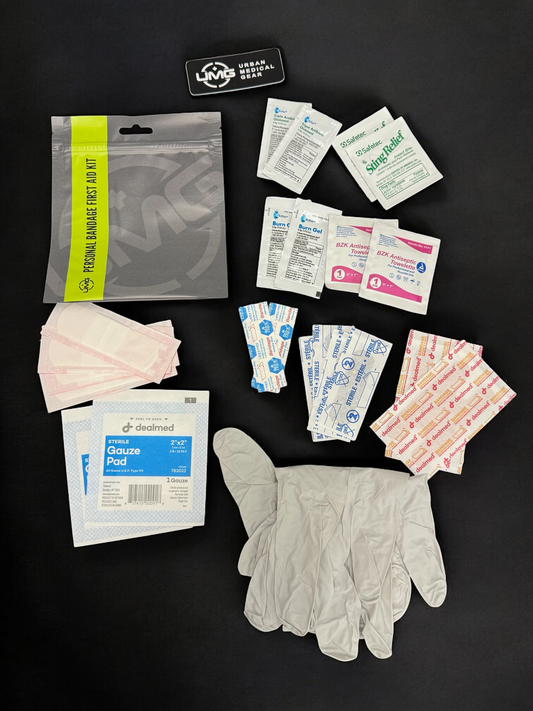 PBFAK Ouch Pouch | Personal Bandage First Aid Kit