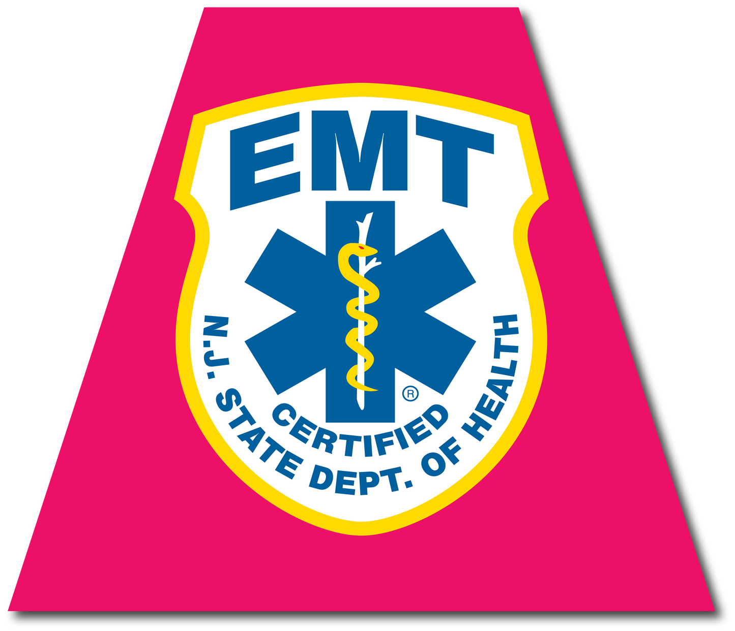 NEW JERSEY EMT REFLECTIVE HELMET (TET) TETRAHEDRON