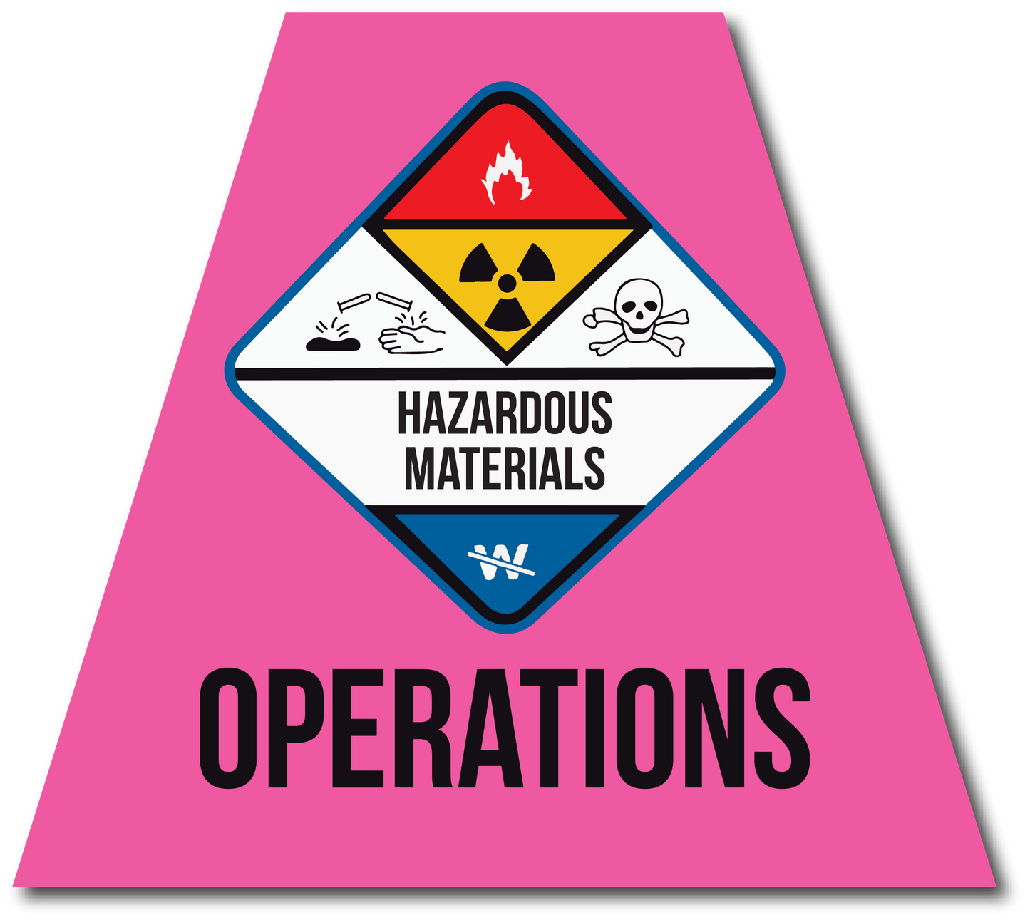 HAZMAT OPERATIONS REFLECTIVE HELMET (TET) TETRAHEDRON
