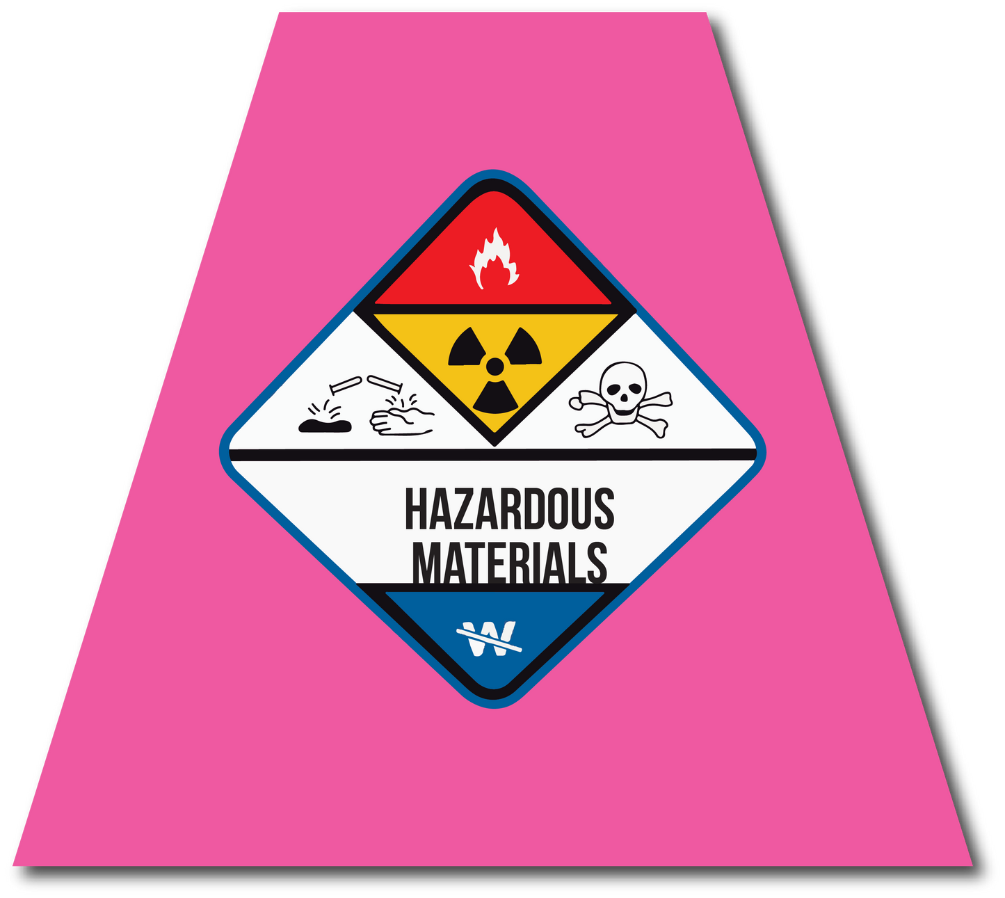 HAZMAT REFLECTIVE HELMET (TET) TETRAHEDRON
