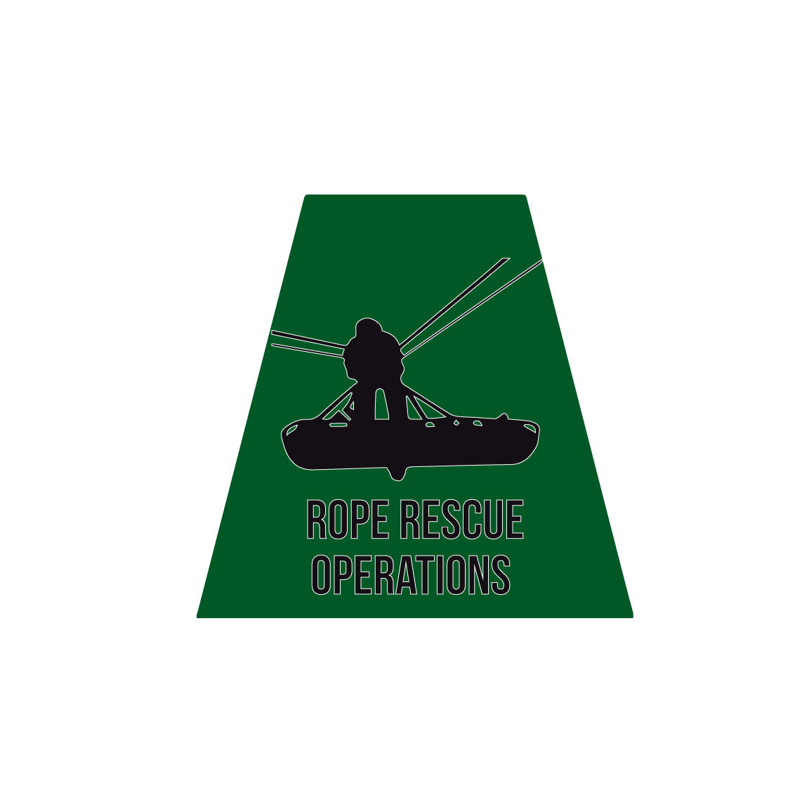 ROPE RESCUE OPERATIONS REFLECTIVE HELMET (TET) TETRAHEDRON