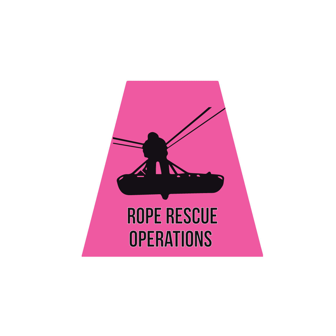 ROPE RESCUE OPERATIONS REFLECTIVE HELMET (TET) TETRAHEDRON