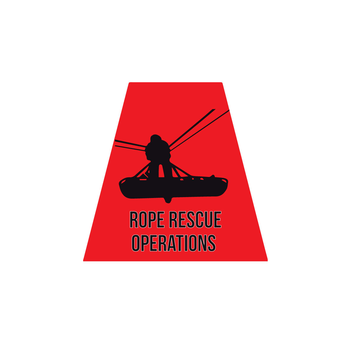 ROPE RESCUE OPERATIONS REFLECTIVE HELMET (TET) TETRAHEDRON