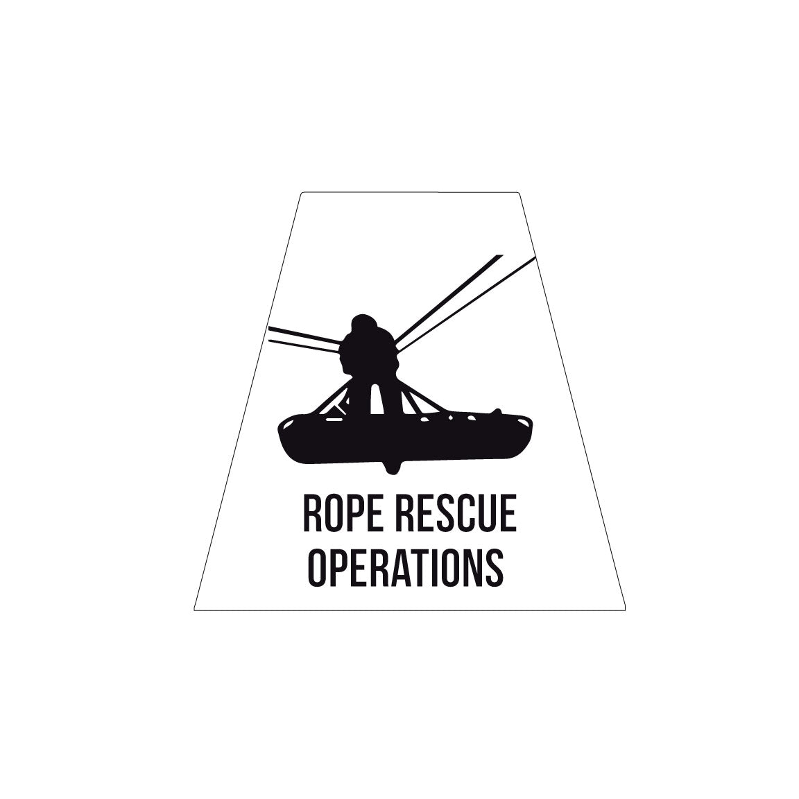ROPE RESCUE OPERATIONS REFLECTIVE HELMET (TET) TETRAHEDRON