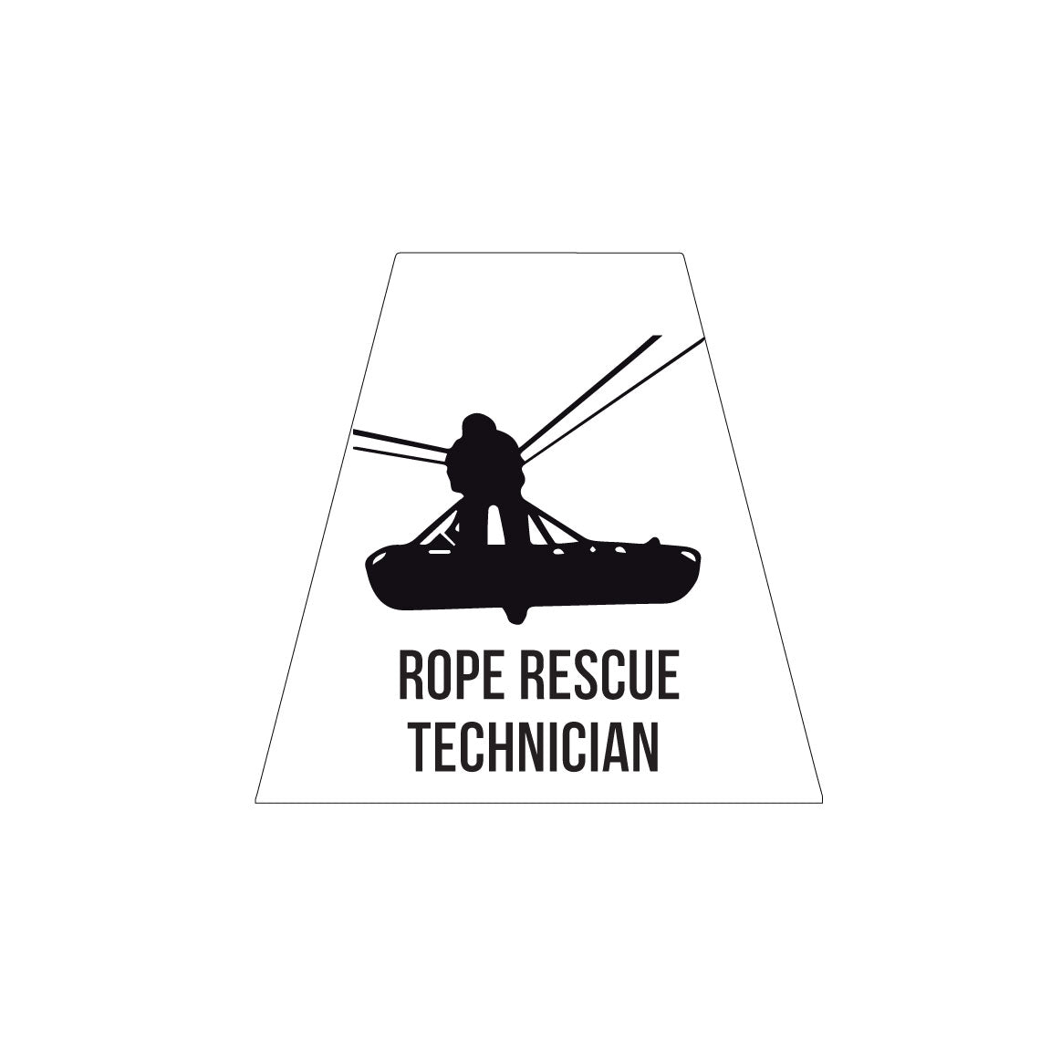 ROPE RESCUE TECHNICIAN REFLECTIVE HELMET (TET) TETRAHEDRON