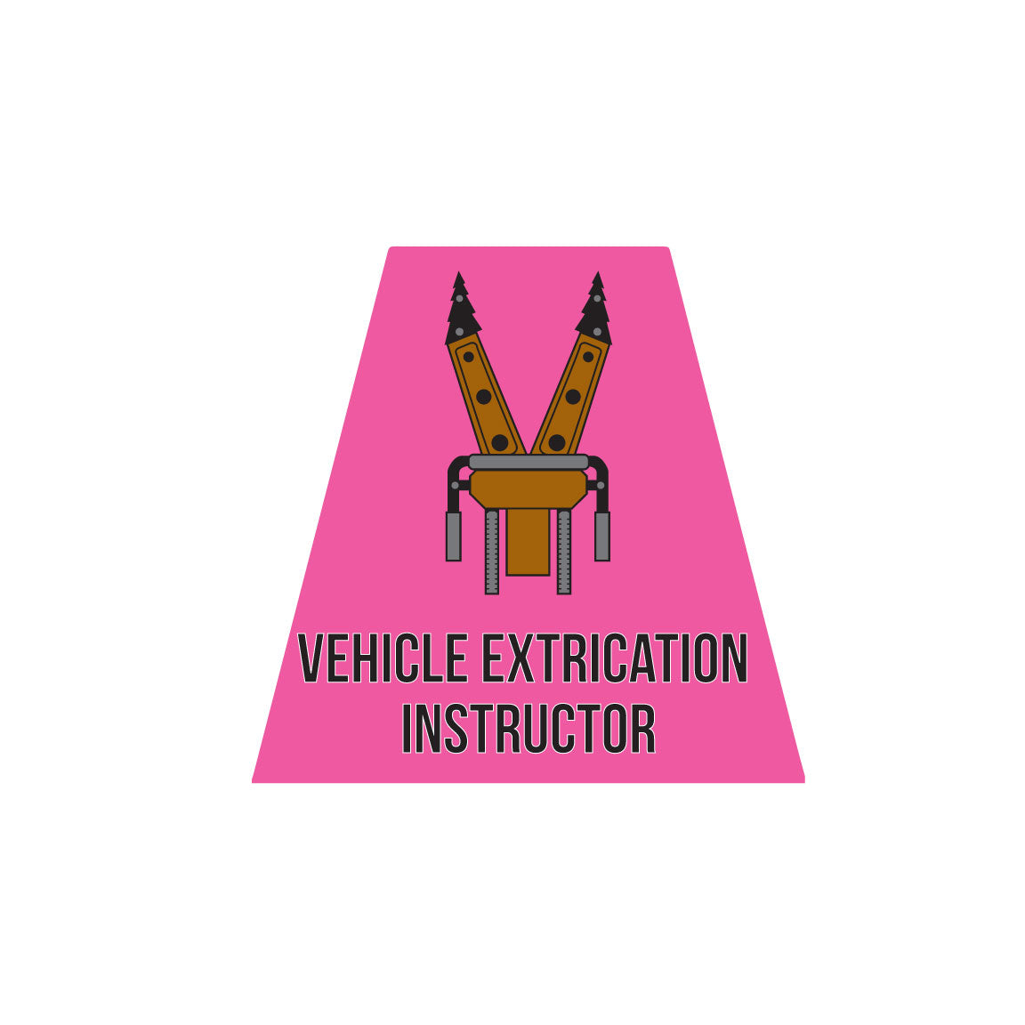 VEHICLE EXTRICATION INSTRUCTOR REFLECTIVE HELMET (TET) TETRAHEDRON