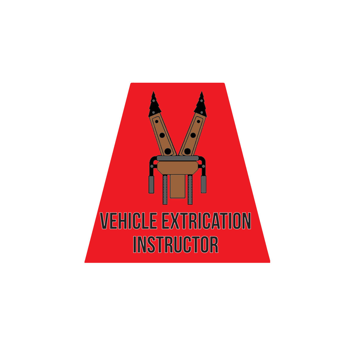 VEHICLE EXTRICATION INSTRUCTOR REFLECTIVE HELMET (TET) TETRAHEDRON