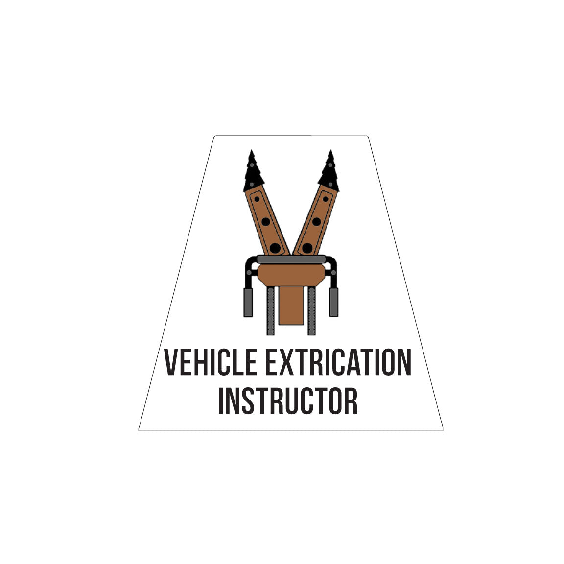 VEHICLE EXTRICATION INSTRUCTOR REFLECTIVE HELMET (TET) TETRAHEDRON