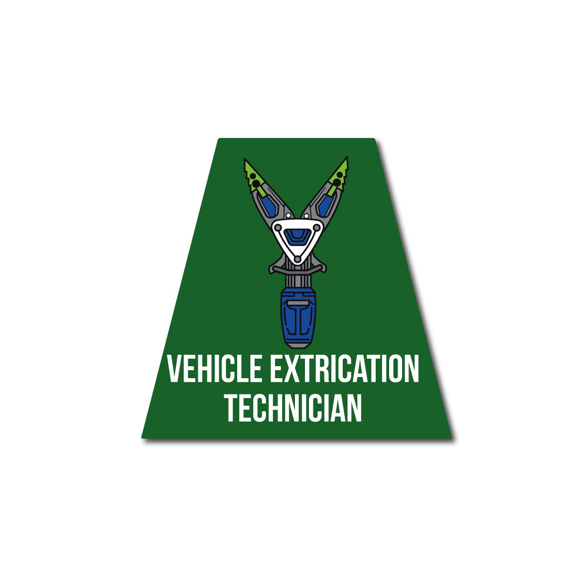 VEHICLE EXTRICATION TECHNICIAN REFLECTIVE HELMET (TET) TETRAHEDRON