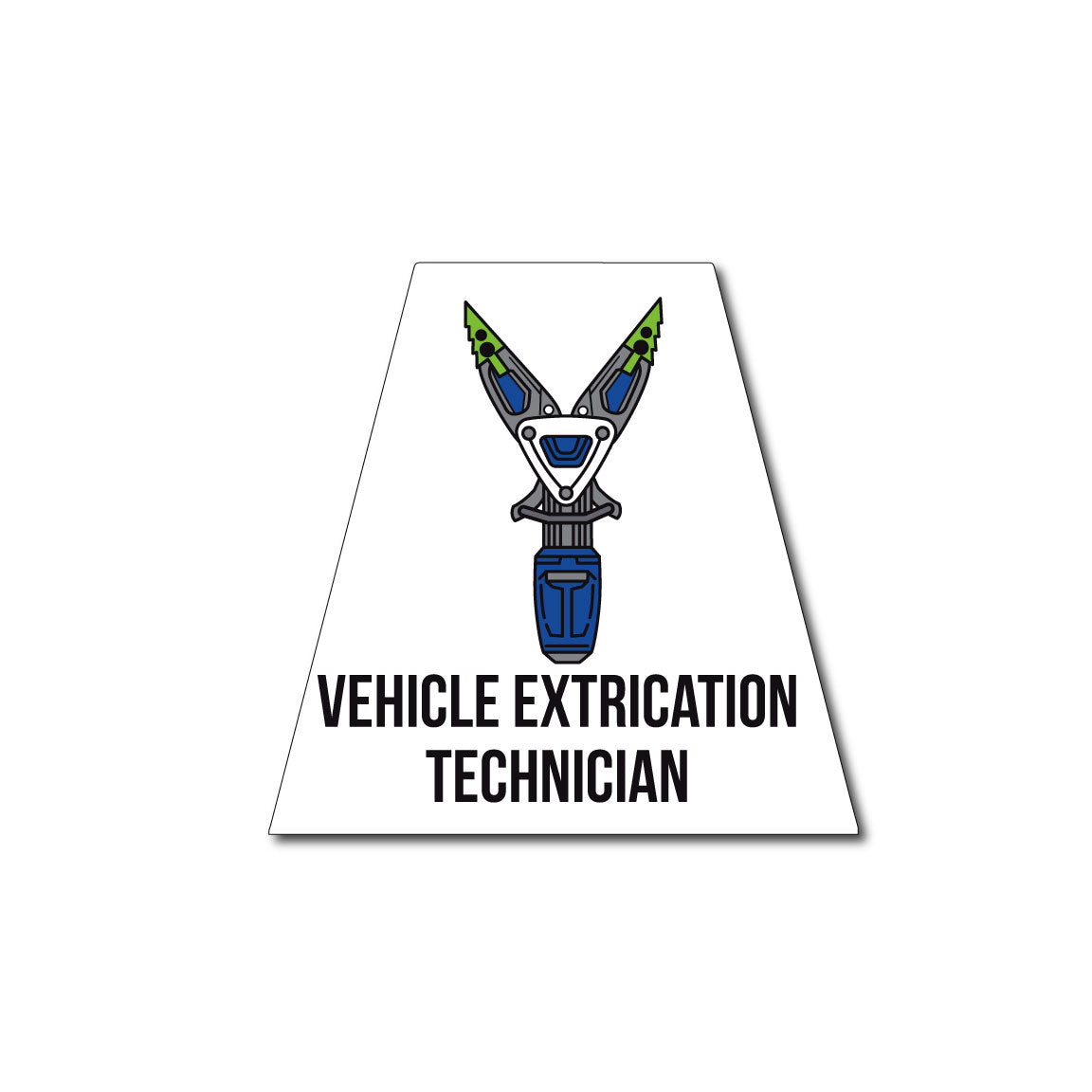 VEHICLE EXTRICATION TECHNICIAN REFLECTIVE HELMET (TET) TETRAHEDRON