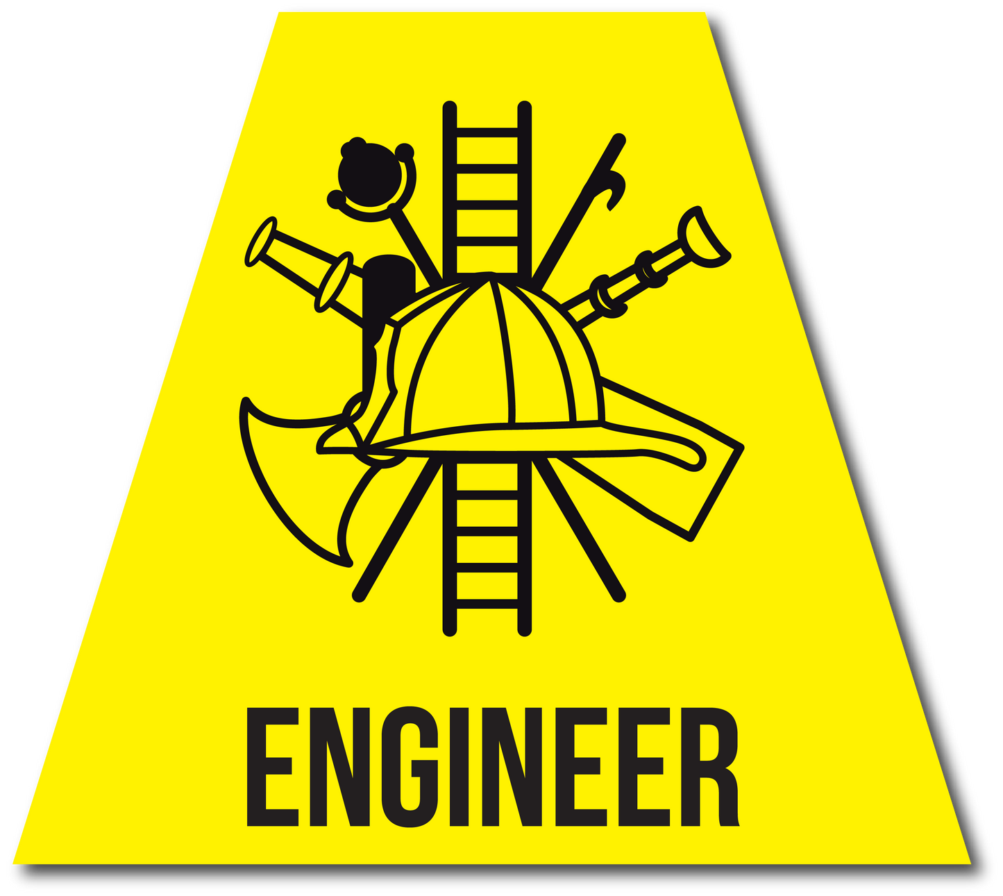 ENGINEER REFLECTIVE HELMET (TET) TETRAHEDRON