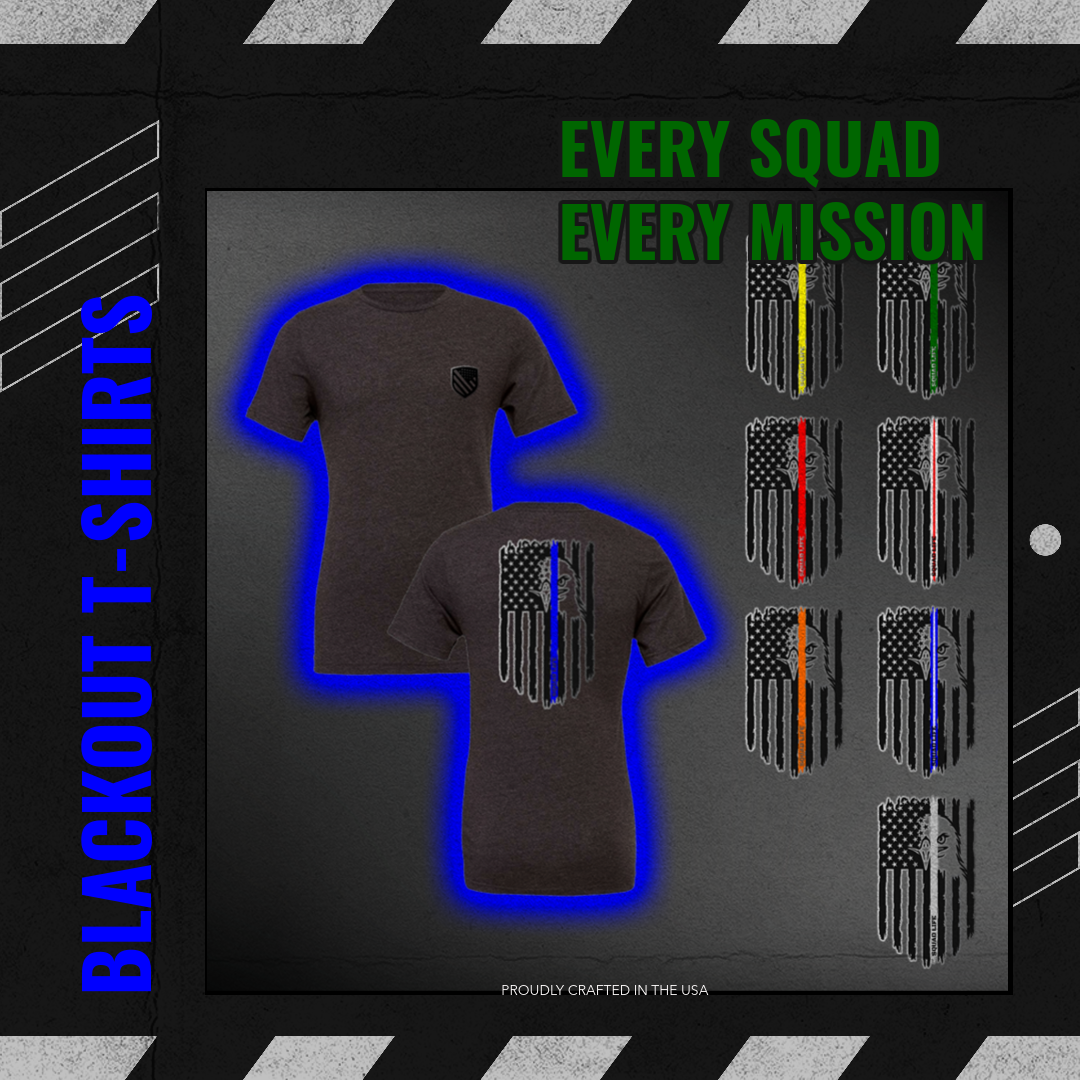 Squad Life Blackout T-Shirts